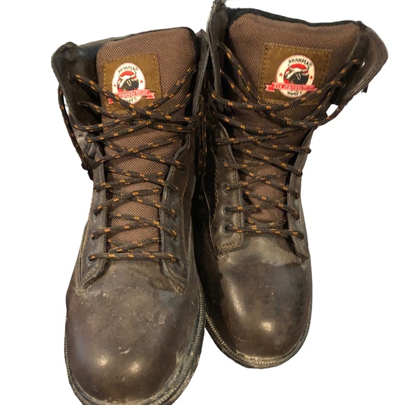 BRAHMA Men’s Boots Steel Toe meets ASTM 241318 Standard. Oil & slip resistant - Picture 7 of 11